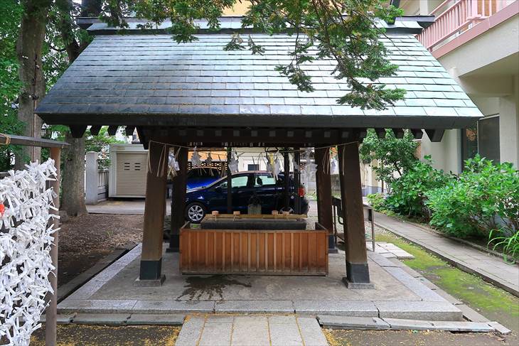 札幌三吉神社 手水舎