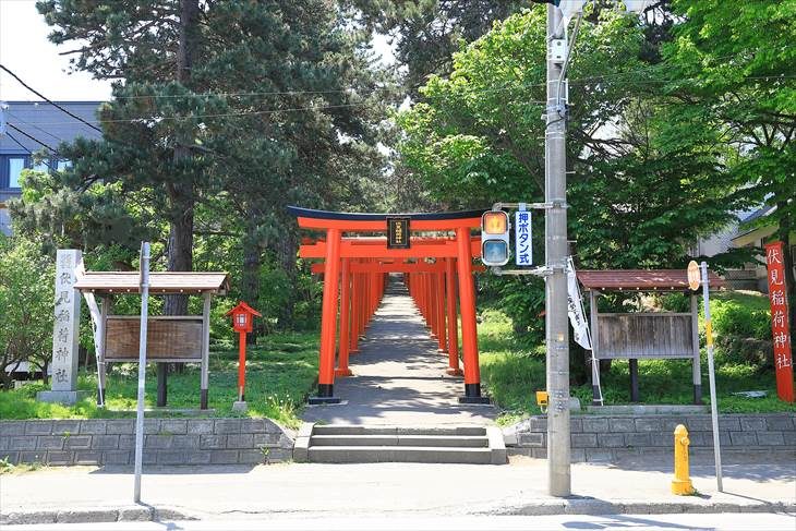 札幌伏見稲荷神社 入口
