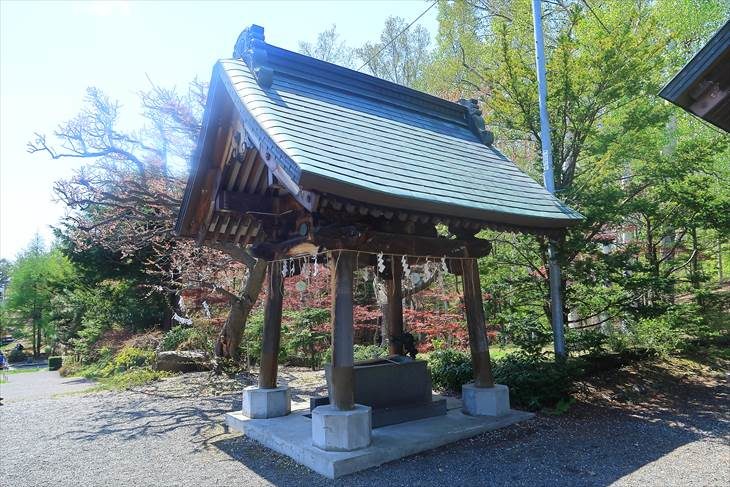 平岸天満宮・太平山三吉神社の手水舎