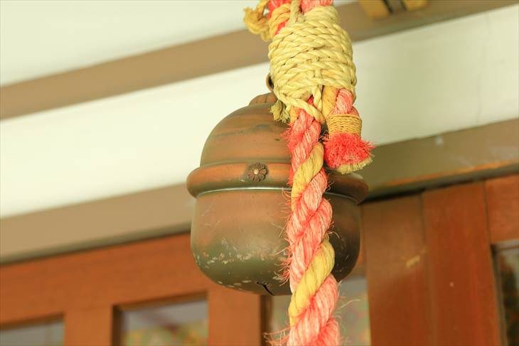 上手稲神社の鈴