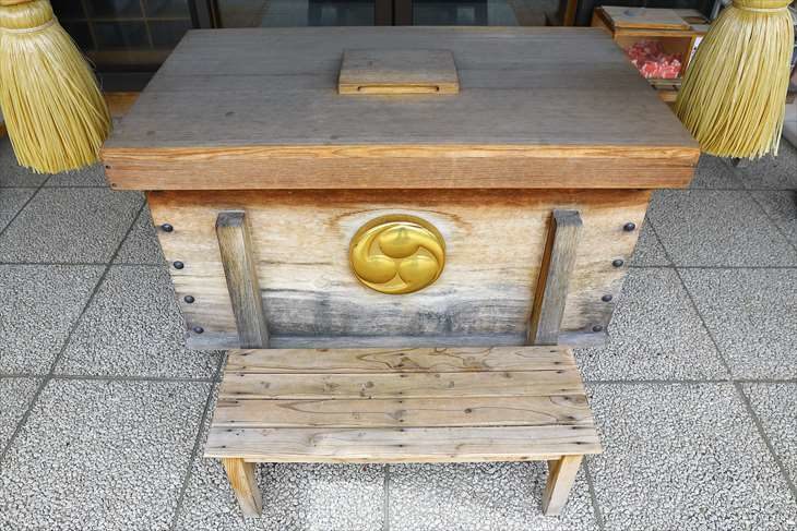 札幌村神社 賽銭箱