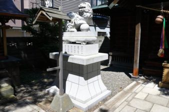 札幌水天宮 狛犬様