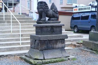 札幌諏訪神社の狛犬様