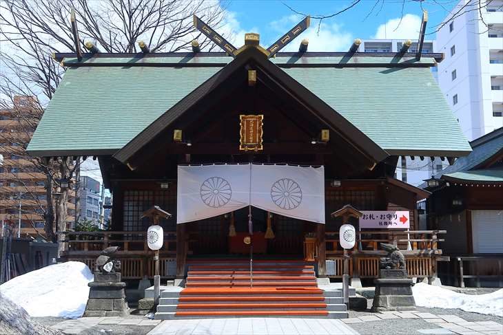 北海道神宮頓宮 拝殿