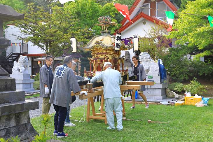 上手稲神社のお祭り