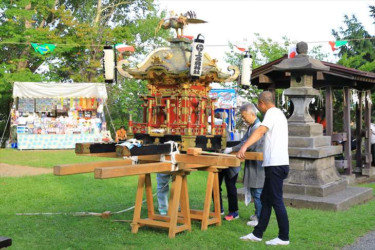 上手稲神社のお祭り