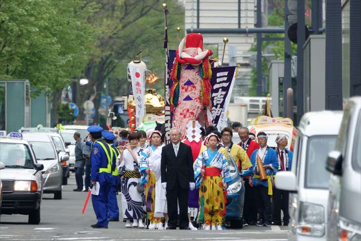 札幌三吉神社のお祭り