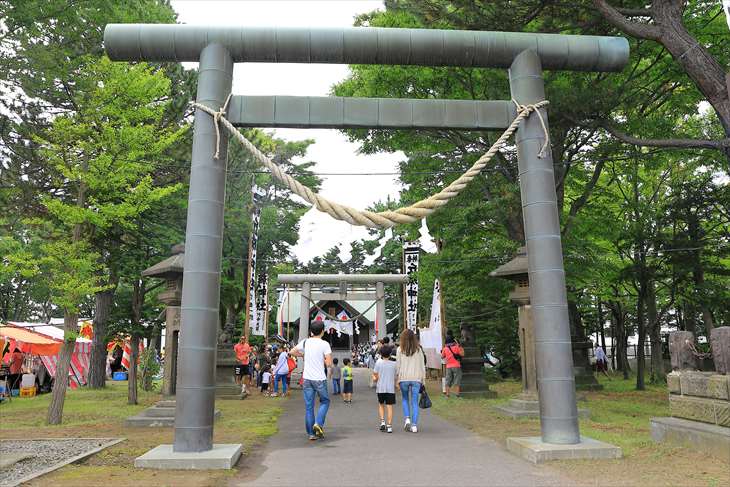 丘珠神社のお祭り