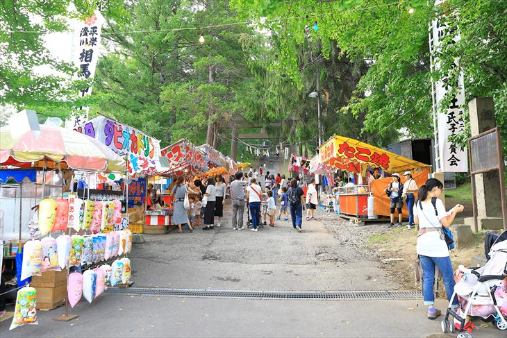 相馬神社のお祭り